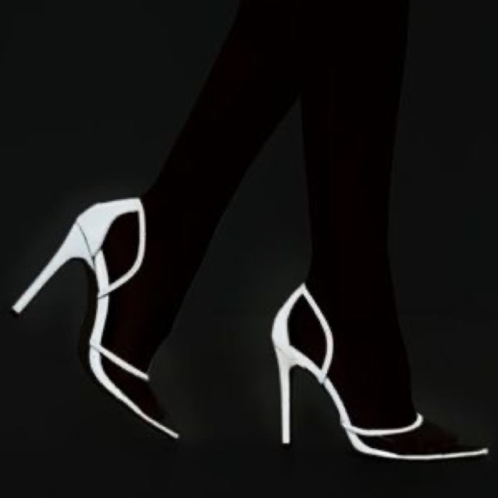 Reflective clear heels - Picture 2 of 8